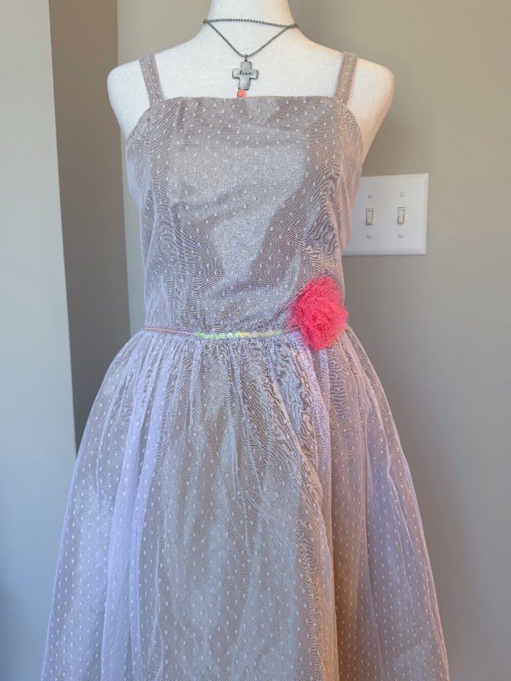 Cherokee Girls Tan dress Size XL (Ages 14/16)